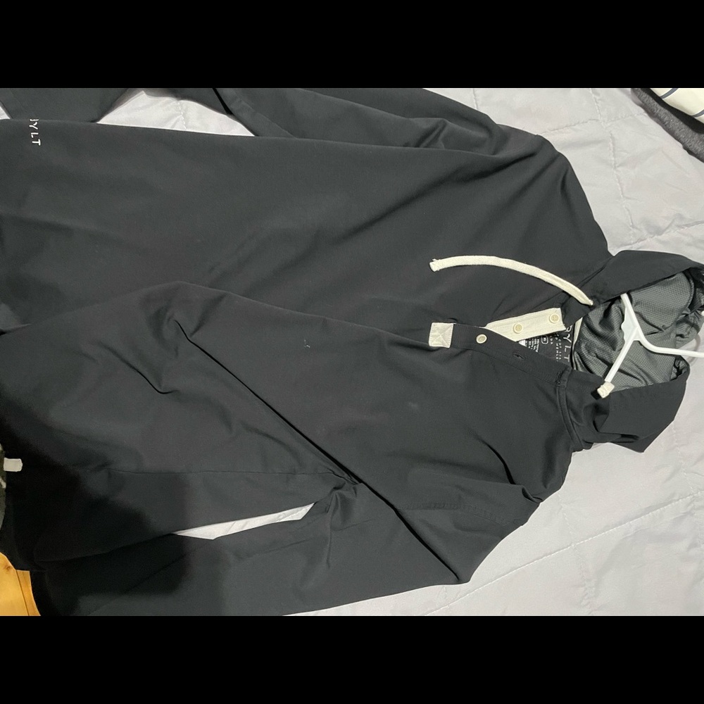 Mens Bylt hooded Henley - XL- worn a couple times